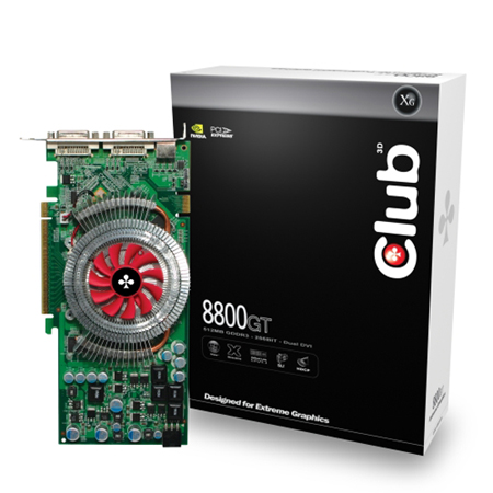 Club 3D GeForce 8800 GT Club 3D GeForce 8800 GT